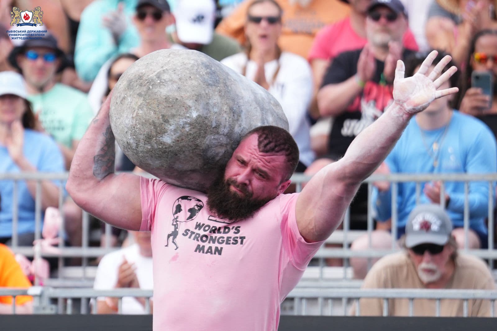 Львів'янини Павло Кордіяка увійшов до ТОП- 5 на World's Strongest Man 2026 у США / фото ЛДУБЖД