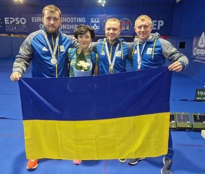 Спортсмени зі Львівщини стали срібними призерами Чемпіонату Європи з кульової стрільби