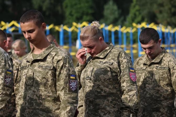 Як у Львові зустріли військових 80-тої окремої десантно-штурмової бригади. Фото