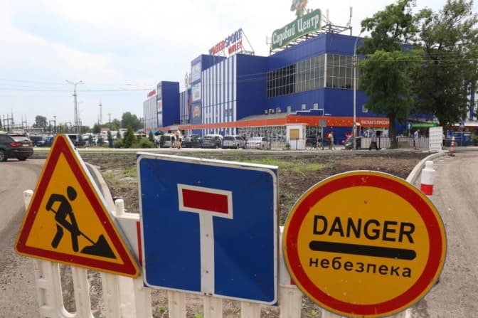 Наступного тижня після ремонту планують відкрити вулицю Богдана Хмельницького