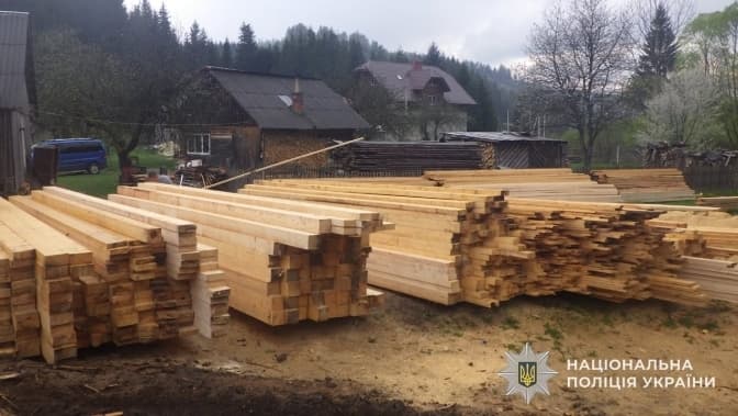 На Львівщині бізнесмена «зловили» на мільйонних незаконних рубках лісу
