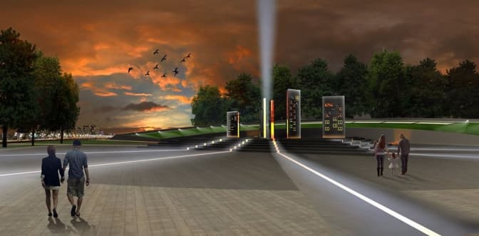 фото: Пам'ятник Героям Небесної Сотні у Львові/Facebook