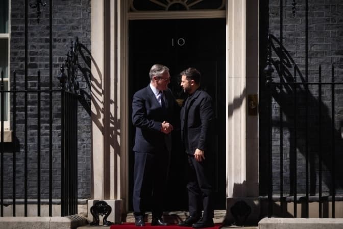 Володимир Зеленський зустрівся з прем’єр-міністром Британії: про що говорили