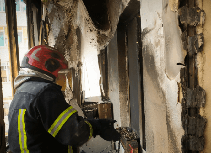 У Львові сталася пожежа в квартирі