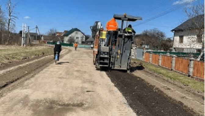 На Львівщині до кінця квітня відремонтують дорогу Боляновичі – Верхівці