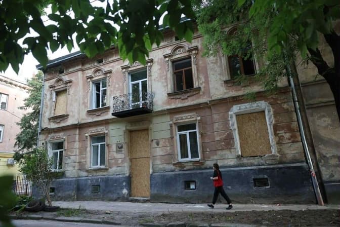 У Львові планують зберегти пошкоджений ракетним ударом будинок на вулиці Олени Степанівни
