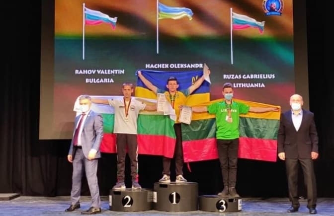Троє львів’ян вибороли золото на чемпіонаті Європи з армспорту