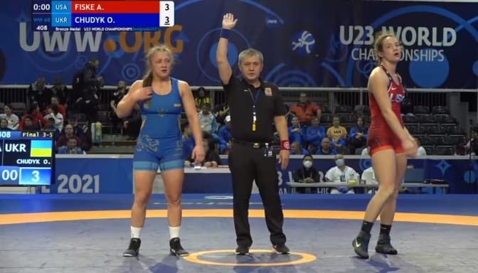 20-річна львівська борчиня стала бронзовою медалісткою чемпіонату світу