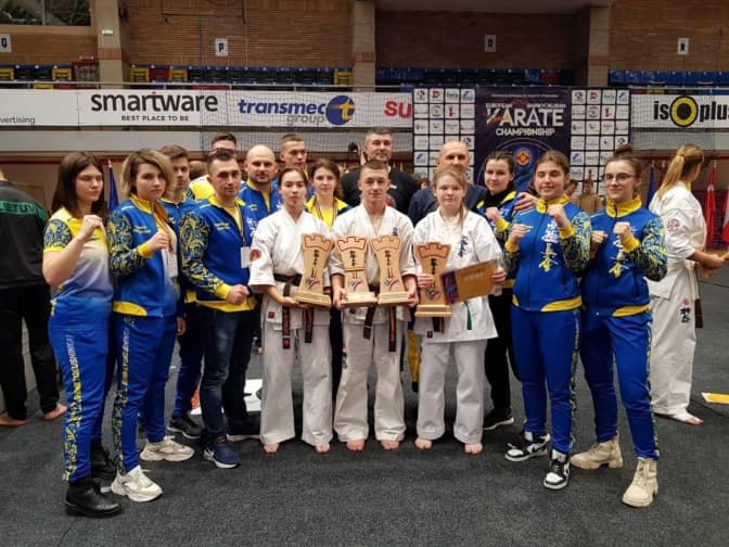 Історична перемога. Семеро львів’ян вибороли золото на чемпіонаті Європи з кіокушинкай карате