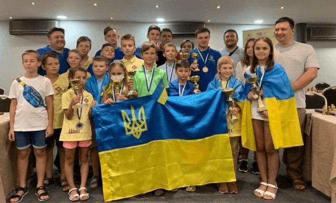 Шахістки зі Львівщини вибороли призові місця на чемпіонаті Європи