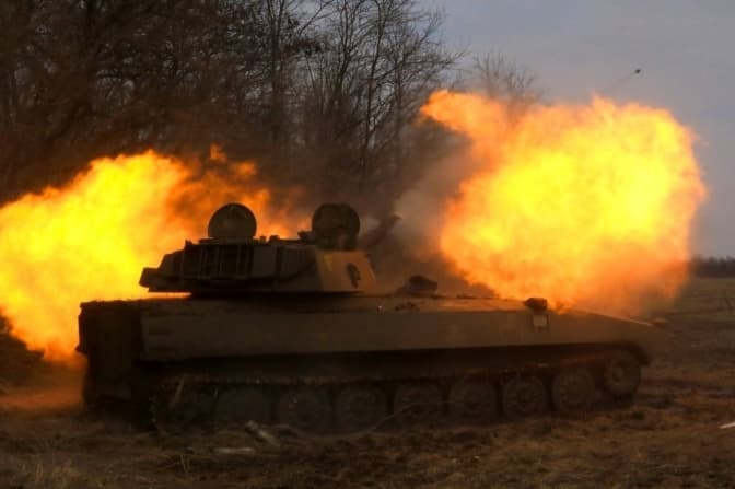 Українські бійці на Сході відбили п’ять ворожих атак і знищили техніку окупантів