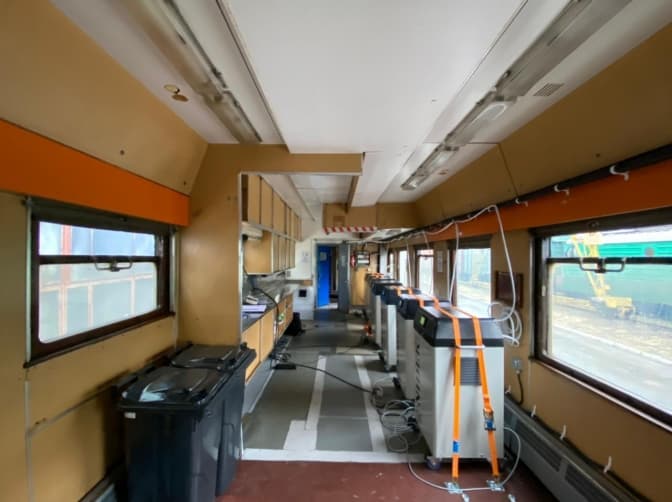 Хворих і поранених з «гарячих» точок доправлятимуть на Львівщину новим потягом-госпіталем. Фото