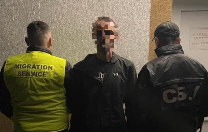 СБУ на Львівщині затримала диверсанта з росії