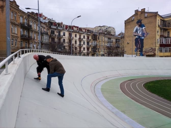 Київський велотрек готують до відкриття сезону