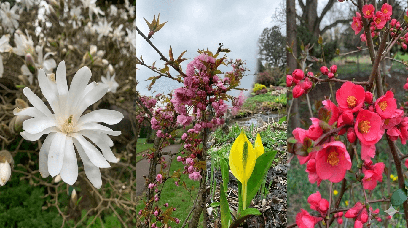 Весняні барви у Ботанічному саду ЛНУ
