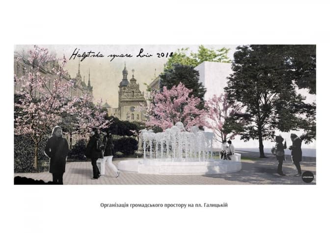 Як зміниться Галицька площа у Львові. Візуалізація