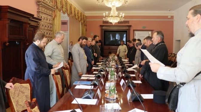 В Софії Київській зустрілися ПЦУ та УПЦ