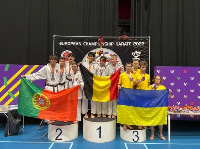 Львів‘яни вибороли бронзу на чемпіонаті Європи з шотокан карате-до