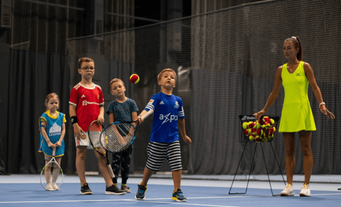 У Львові відкрили сучасну тенісну школу LEOLAND
