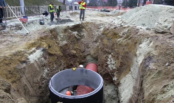 На частині вулиці Полудневої у Львові облаштують дощову каналізацію