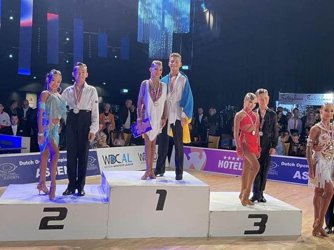 Танцівники з Львівщини вибороли 3 титули чемпіонів світу у Нідерландах