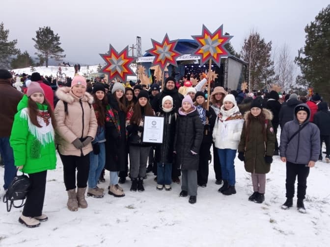 На Львівщині встановили рекорд України із наймасовішого виконання колядки