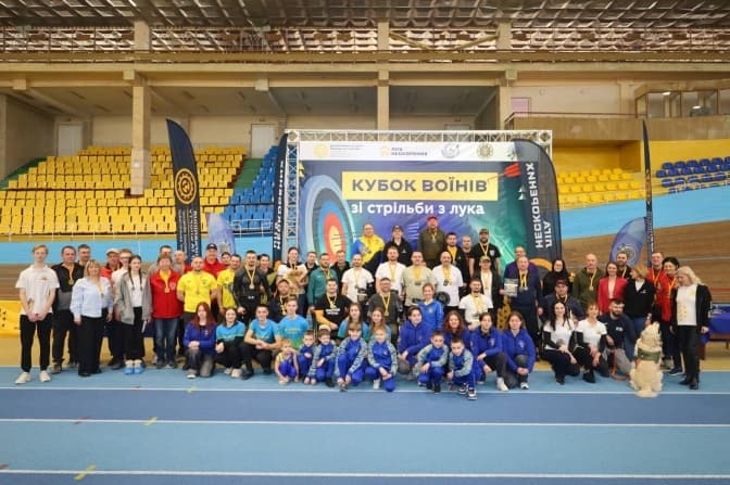 На Львівщині відбувся Кубок Воїнів: ветерани змагалися у стрільбі з лука