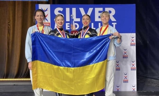 Львівські спортсменки вибороли «срібло» на Чемпіонаті світу з черліденгу