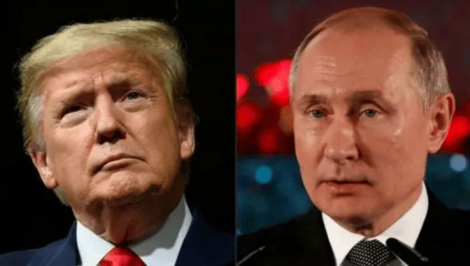 Трамп і Путін/ AFP