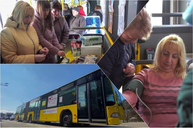 У Києві протестували мобільний «Пункт незламності» на базі автобуса. Скільки осіб він може вмістити