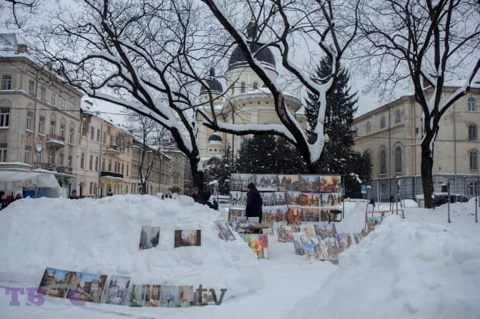 Львів, який хочеться запам'ятати. Атмосферні фото засніженого міста