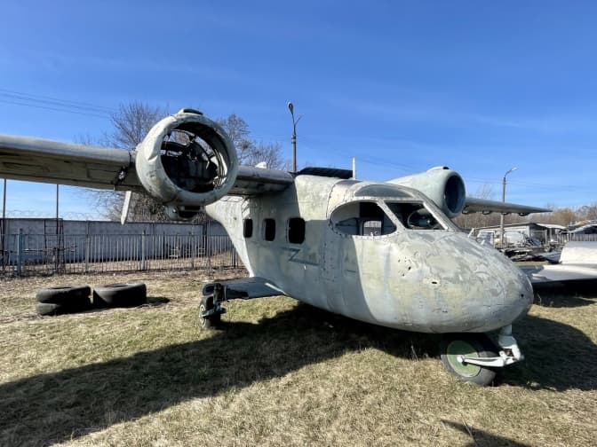 В київському музеї авіації представлять останній в Україні екземпляр літака Ан-14 «Бджілка»