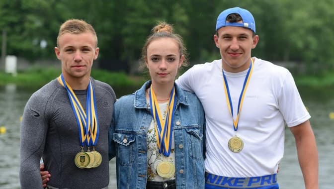 Двоє львів’ян стали чотириразовими чемпіонами України з веслування