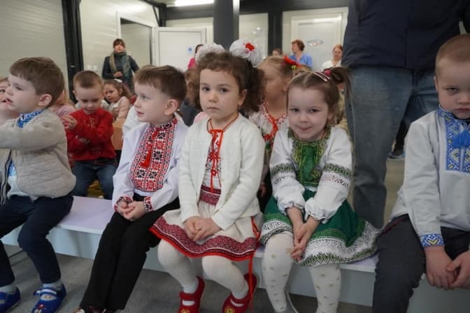 На Київщині відкрили модульний дитячий садочок