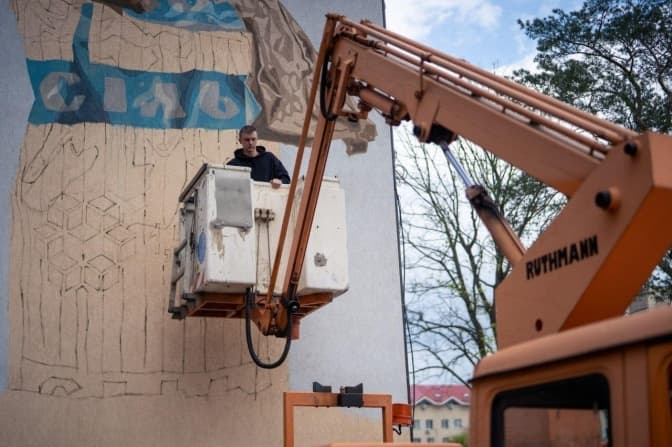 В Ірпені з’явиться мурал, присвячений Бахмуту