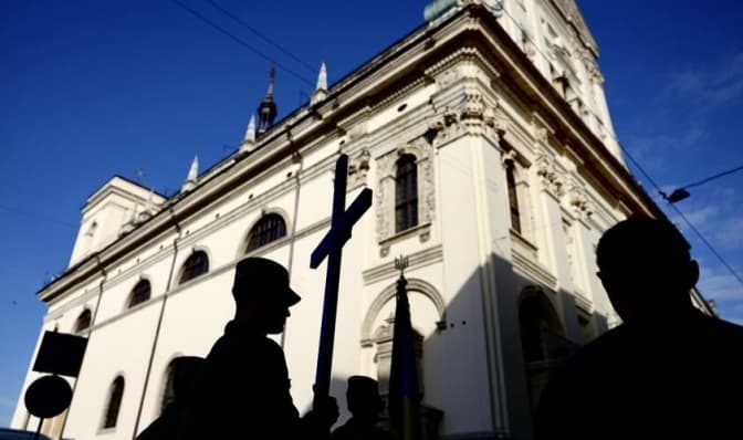 У Львові попрощаються із загиблим на війні захисником. Фото