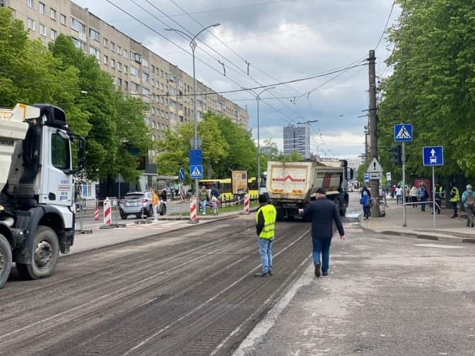 Частину проспекту Чорновола планують відремонтувати за 10 млн грн