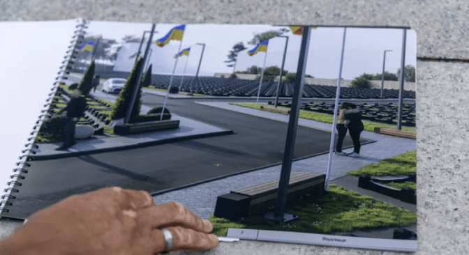 В Києві на Берковцях хочуть створити меморіальний парк для поховань військових