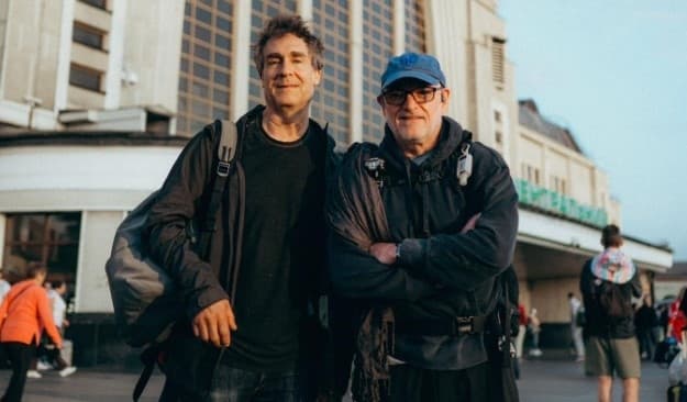 В Київ приїхали астронавт Скотт Келлі й режисер Даг Лайман