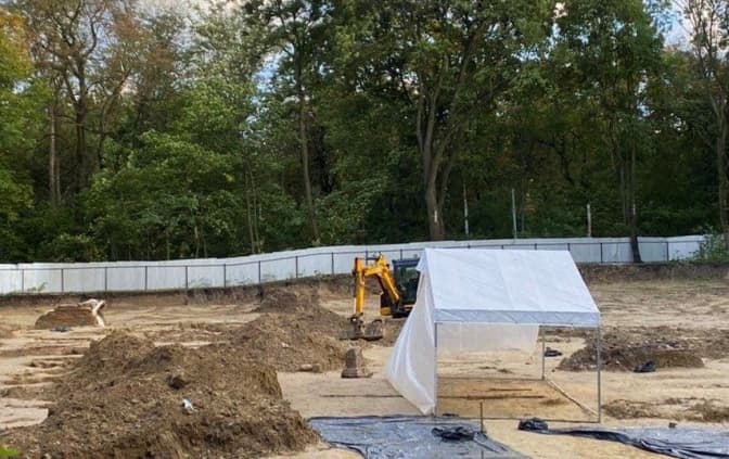 У Львові на місці, де планували збудувати готель Hilton, вже провели розкопки давніх поховань