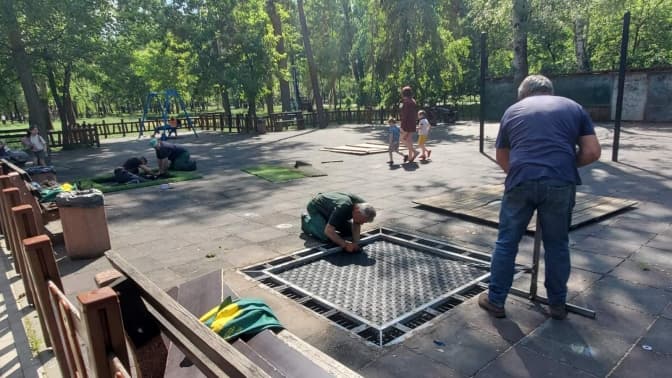 У столичному парку «Перемога» запрацювала нова локація для дітей