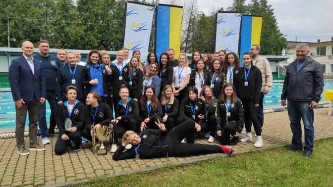 Львівські спортсменки вперше в історії виграли чемпіонат України з водного поло