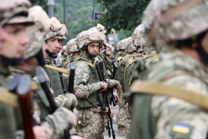 Сотні воїнів стрілецького батальйону Львівщини склали присягу