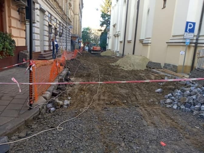 Археологів залучать до реконструкції вулиці Корнякта у центрі Львова