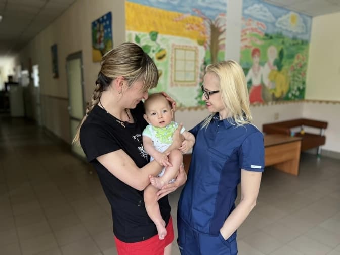 Львівські медики прооперували 7-місячного хлопчика зі Слов'янська з розщілиною піднебіння