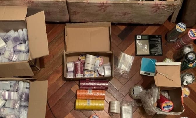 У Львові затримали групу «закладників» з понад двома кілограмами психотропів