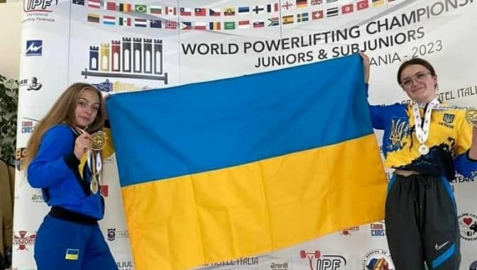 Спортсменка зі Львівщини виборола три медалі на чемпіонаті світу з пауерліфтингу