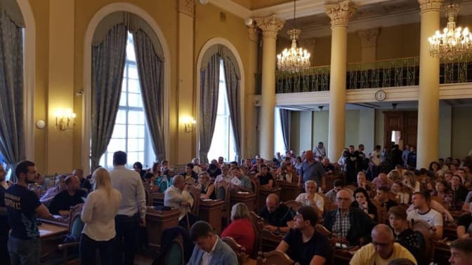 «На кортах»: як пройшли слухання щодо реконструкції Палацу спорту