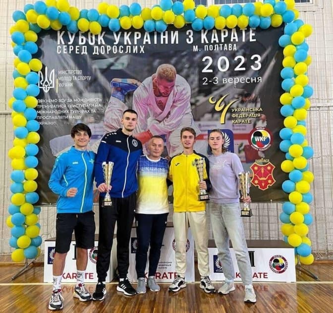 Представники Львівщини вибороли 3 нагороди на Кубку України з карате