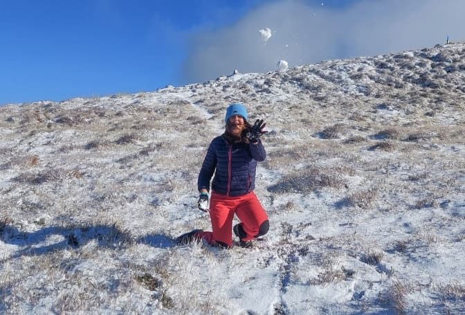 У Карпатах випав перший сніг. Відео